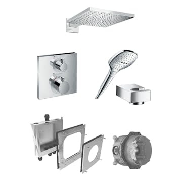 Takdusch Hansgrohe Ecostat Inbyggnadspaket