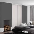 Skjutdörr Lundbergs Twinpak Vit