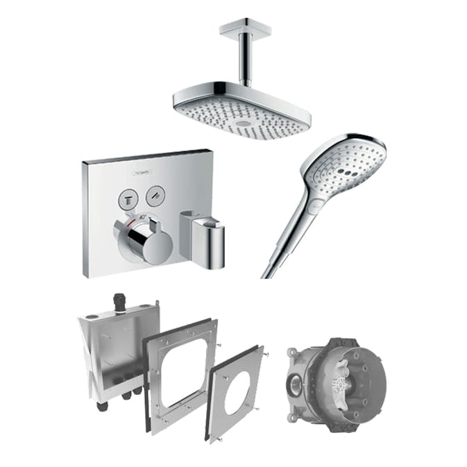 Takdusch Hansgrohe ShowerSelect Inbyggnadspaket