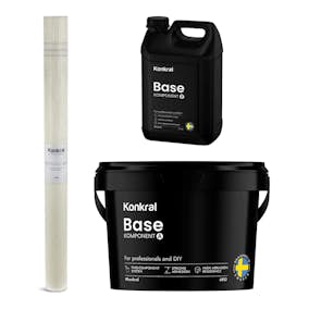 Komplett Förberedelsepaket Konkral För Microcement på Släta Ytor