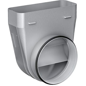 Adapter Flatkanal Bosch DZZ1WW1X1 Till Fläkt