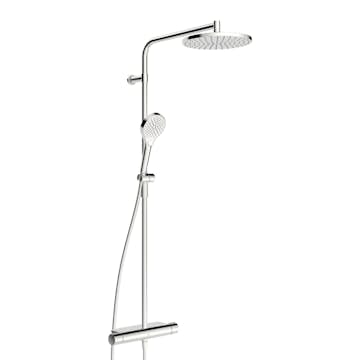 Takduschset Oras Optima Style med Termostatblandare