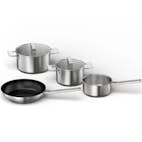 Kökkärl Bosch HEZ9SE040 Set 4 st Rostfria Kastruller & Stekpannor