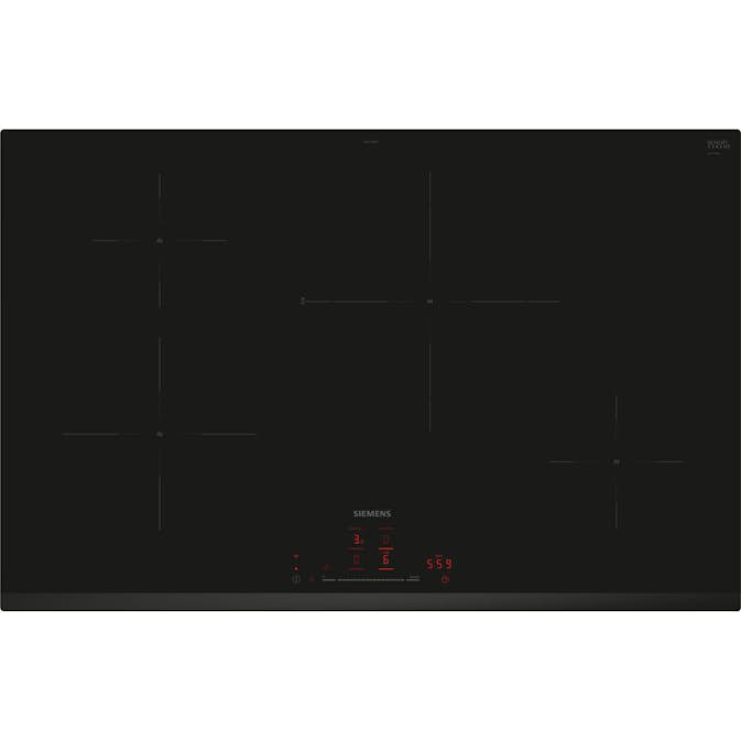 Induktionshäll Siemens iQ100 EH831HEB1E Svart 80 cm
