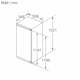 Helintegrerad Kyl Siemens iQ500 KI42LADD1 Med Frysfack