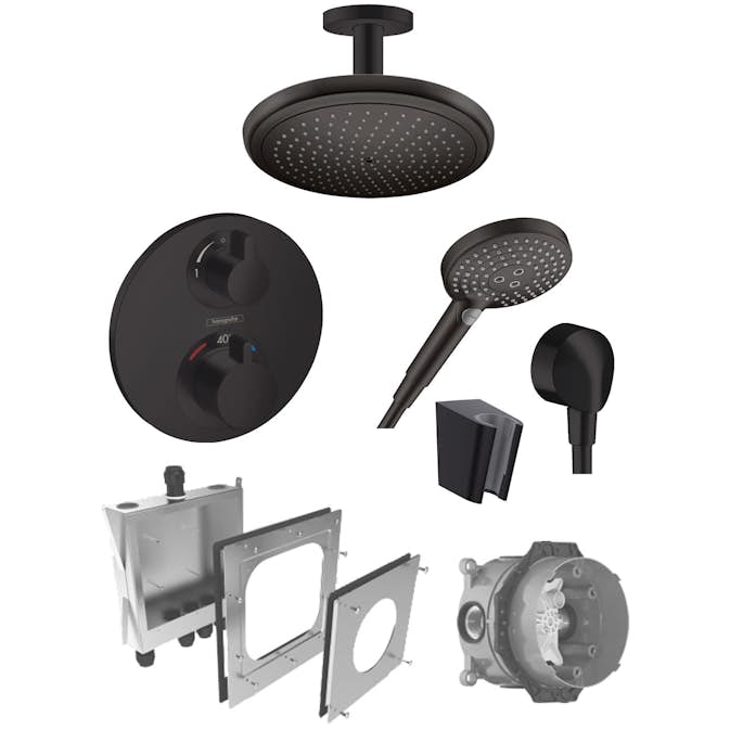 Takdusch Hansgrohe Ecostat S 280 Inbyggnadspaket