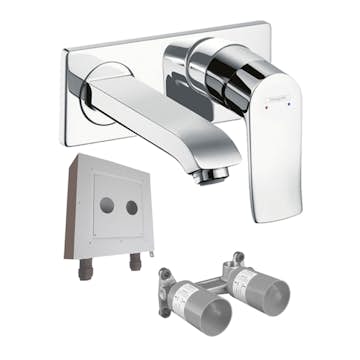 Tvättställsblandare Hansgrohe Metris Inbyggnadspaket