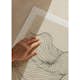 Poster Gallerix Line Art Waves