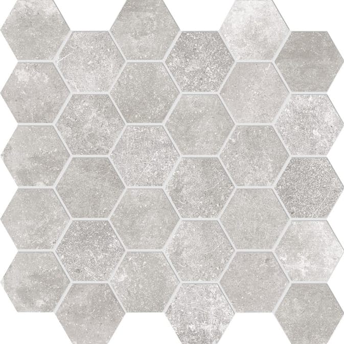 Klinker Konradssons Panarea Grey Grå Hexagon