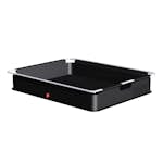 Tygback Lundbergs Wide Svart 427 mm