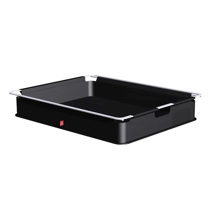 Tygback Lundbergs Wide Svart 427 mm