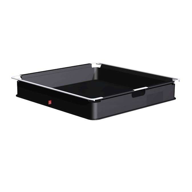Tygback Lundbergs Wide Svart 527 mm
