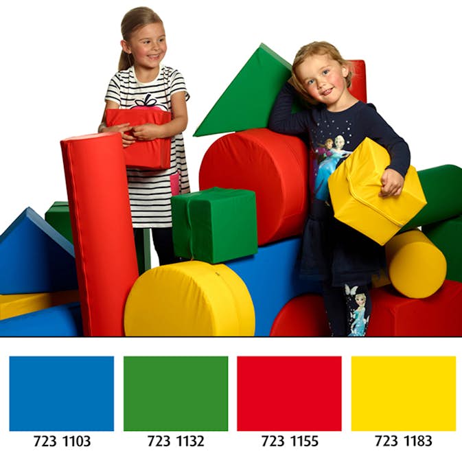 Byggkloss ABA Skol Mjuk 40x40x15 cm