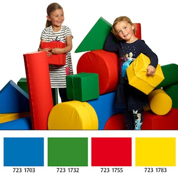 Byggkloss ABA Skol Cylinder Diameter 20x40 cm