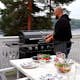 Gasolgrill Kobe 6+1 Brännare Svart Med Gaslock