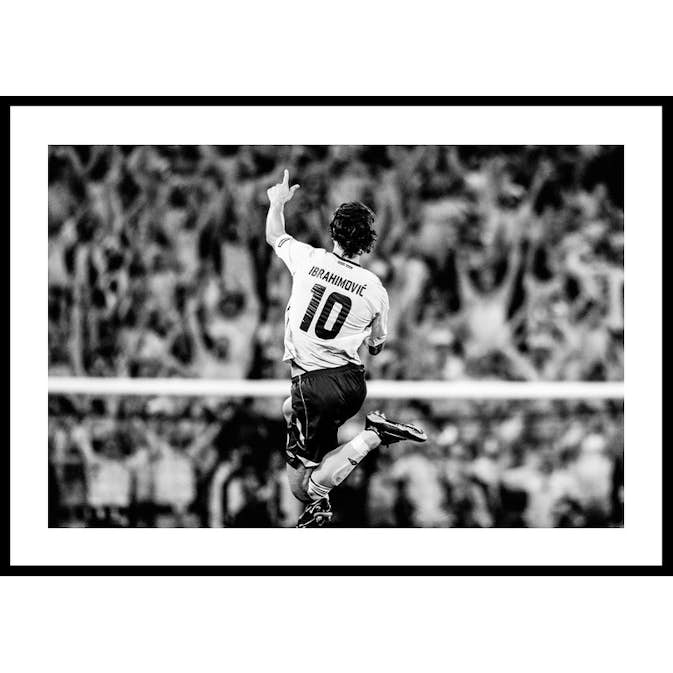 Poster Gallerix Zlatan Ibrahimovic 2008 B&W
