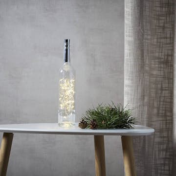 Ljusslinga Star Trading Dew Drop Tube LED 40 Ljus Batteridriven