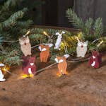 Ljusslinga Star Trading Forest Friends LED Batteridriven