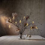 Ljusslinga Star Trading Shimmer 10 Ljus Glasägg Batteridriven LED-slinga