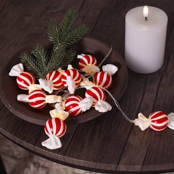 Ljusslinga Star Trading Bonbon Batteridriven LED-slinga