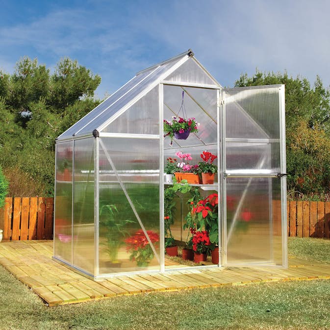 Växthus Canopia by Palram Mythos 2,3 m² Silver