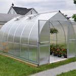 Växthus Canopia by Palram Bella Aluminiumram med UV-Skyddad Polykarbonat & Ventilationsfönster, 8,9 m²