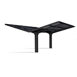 Carport Canopia by Palram Sydney Double V-Roof Aluminum 6x6 m Black