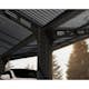 Carport Canopia by Palram Sydney Double V-Roof Aluminum 6x6 m Black