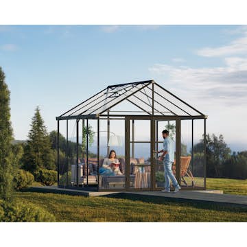 Canopia Aria Polykarbonat Växthus Svart
