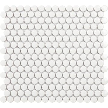 Mosaik Konradssons Tech Penny Vit Blank 29,4x32 cm