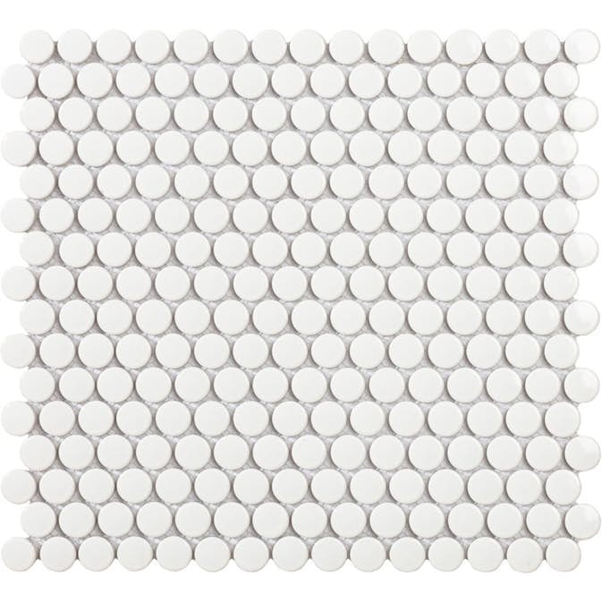 Mosaik Konradssons Tech Penny Vit Blank 29,4x32 cm