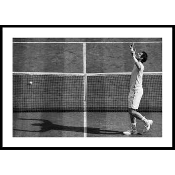 Poster Gallerix Andy Murray Wimbledon 2016 B&W