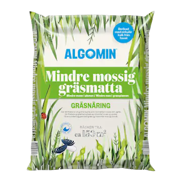 Gräsmattegödsel Algomin Mindre Mossig Gräsmatta 6,5 Kg