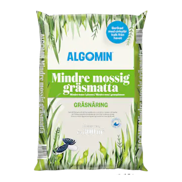 Gräsmattegödsel Algomin Mindre Mossig Gräsmatta 13 Kg