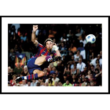 Poster Gallerix Zlatan Ibrahimovic FC barcelona 2009