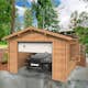 Garage Palmako Roger 19,0 m2 med Takskjutport