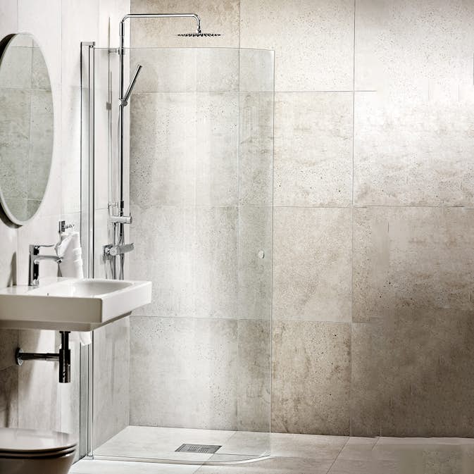 Duschdörr Alterna Lusso Extra Svängd