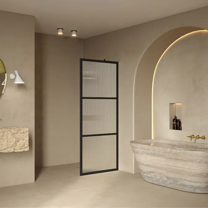 Duschvägg Hietakari Bläk 734 Tokyo Fast