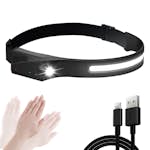 Pannlampa Briv LX200 COB+LED USB, 350 + 150 lumen