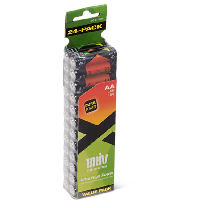 Batteri Briv AA - 24-pack