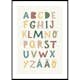Poster Gallerix Barnens Alfabet No1