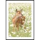 Poster Gallerix Deer in Bloom