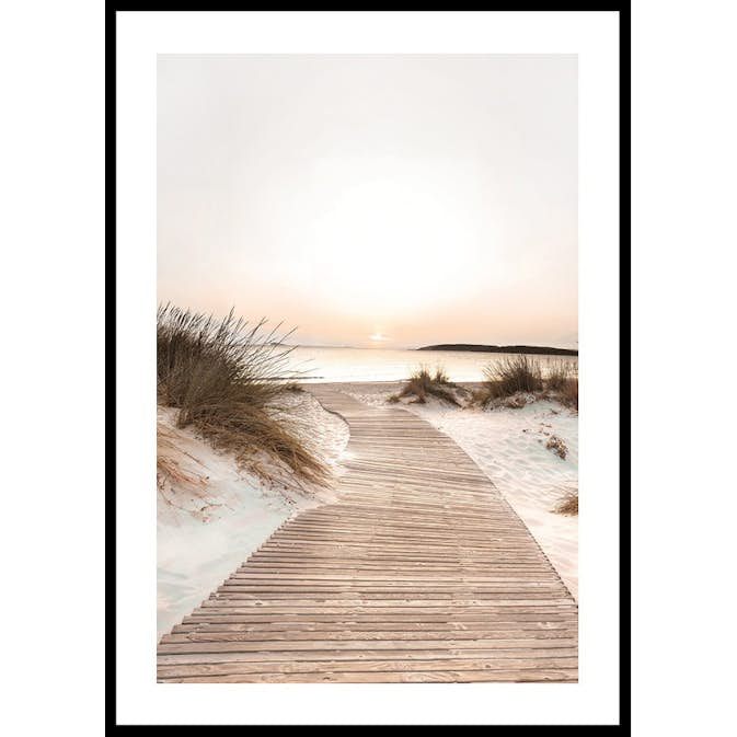 Poster Gallerix Sunset Dune Pathway