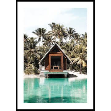 Poster Gallerix Waterfront Bungalow