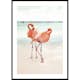 Poster Gallerix Flamingo Beach Duo