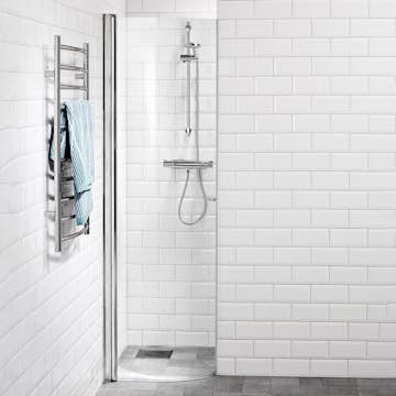 Duschdörr Alterna Picto Svängd