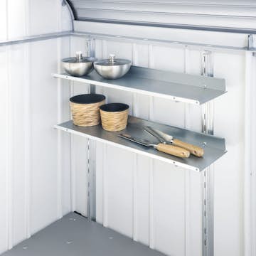 Hyllset Biohort för StoreMax 190 med Skenor