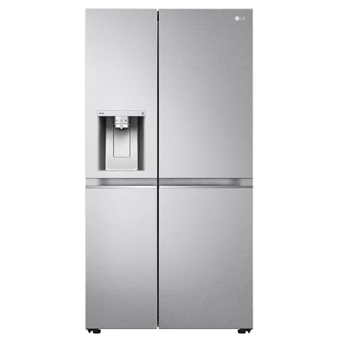 Side by Side LG GSLV91MBAC Kyl & Frys med Is- & Vattendispenser i Stål