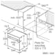 Inbyggnadsugn Bosch HBG7221B1 Serie 8