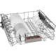 Diskmaskin Bosch SBH4HVX00E Serie 4 Med varioHinge